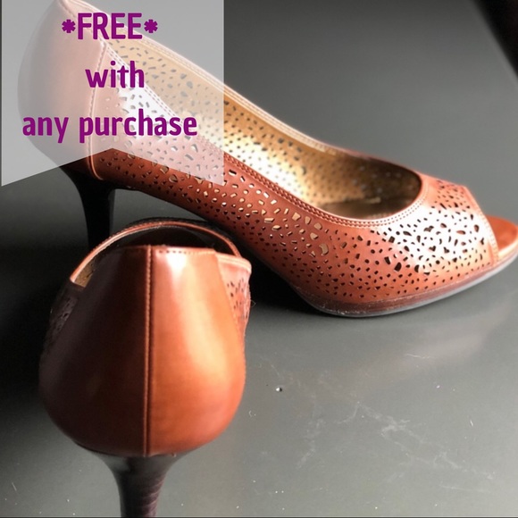 Kelly & Katie Shoes - Kelly & Katie laser cut/ “lace” cut heels